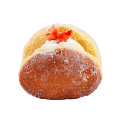 Strawberry Cloud Cream Donut